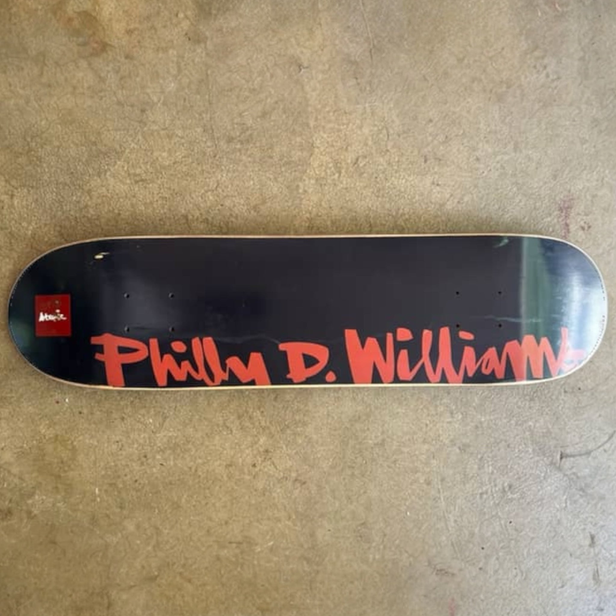 2001 Chocolate Skateboards Stevie Williams “Nickname” Series Deck