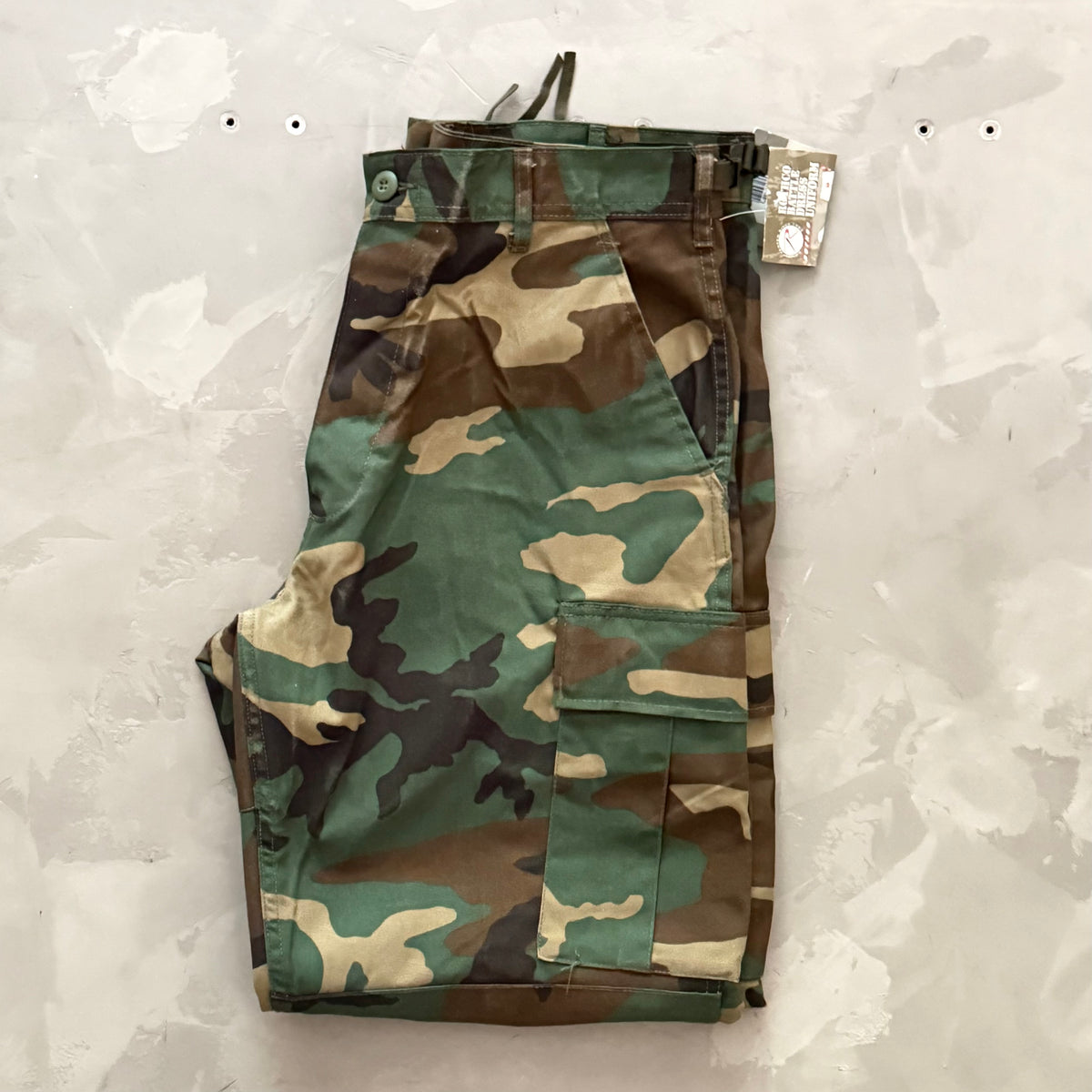 Post Modern Cargo Pants (Woodland Camo)