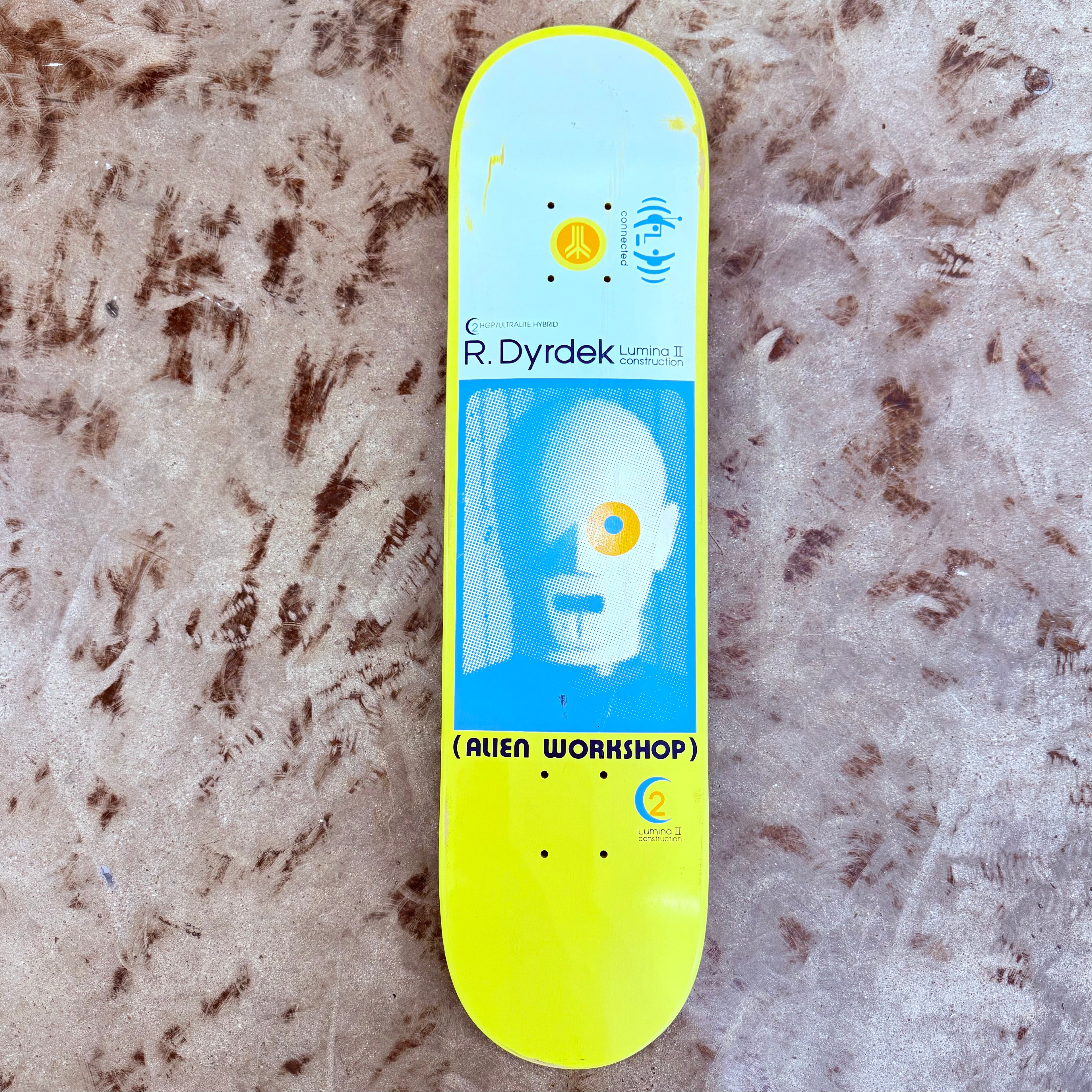 2001 Alien Workshop Rob Dyrdek “Lumina II” Series Deck