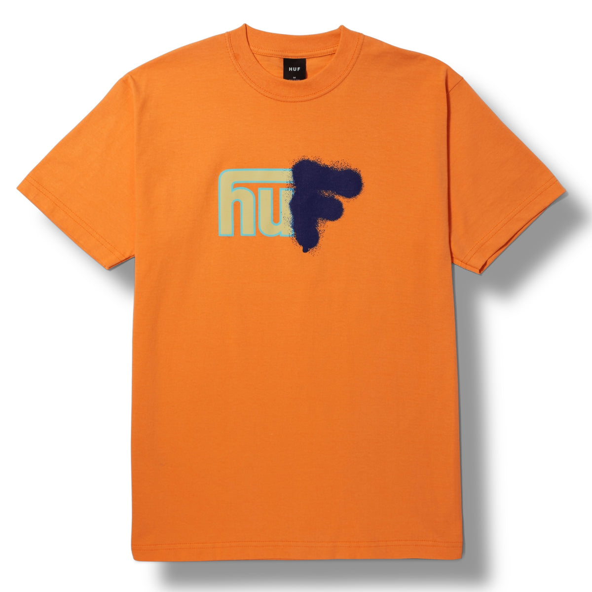 HUF Worldwide Upside Downtown Tee (Tangerine)