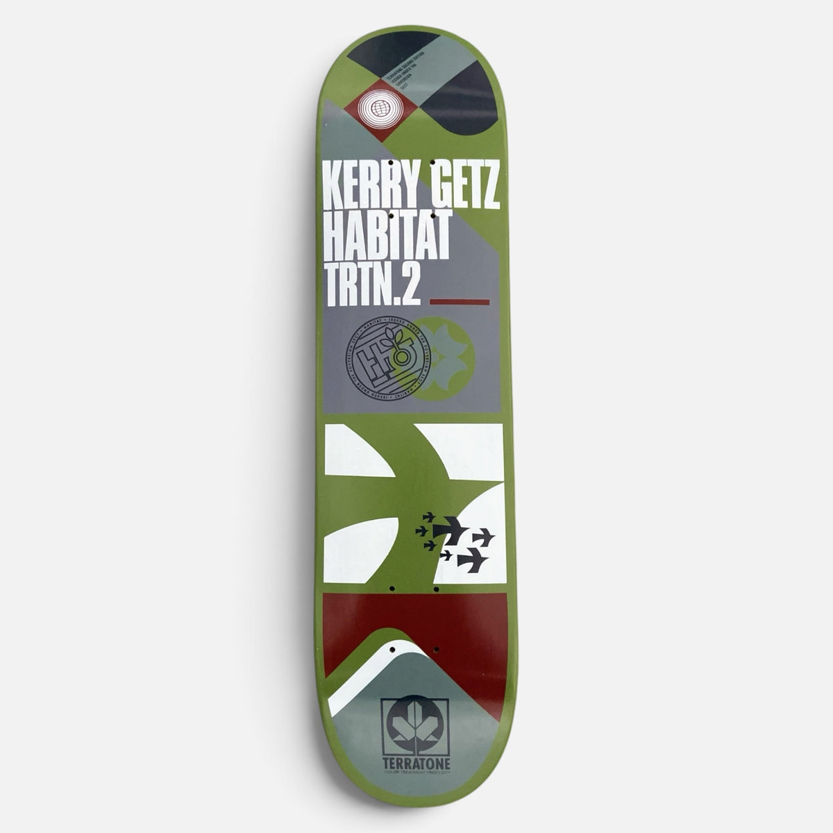 2001 Habitat Skateboards Kerry Getz “Terratone Two” Series Deck