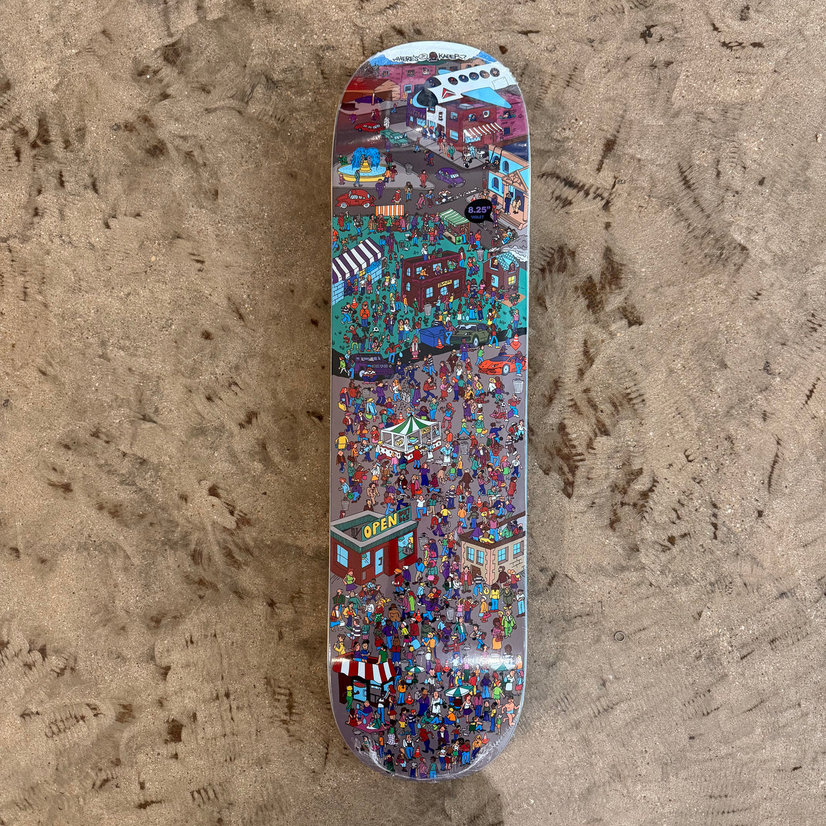 Violet “Where’s Kader?” Kader Sylla Deck 8.0”