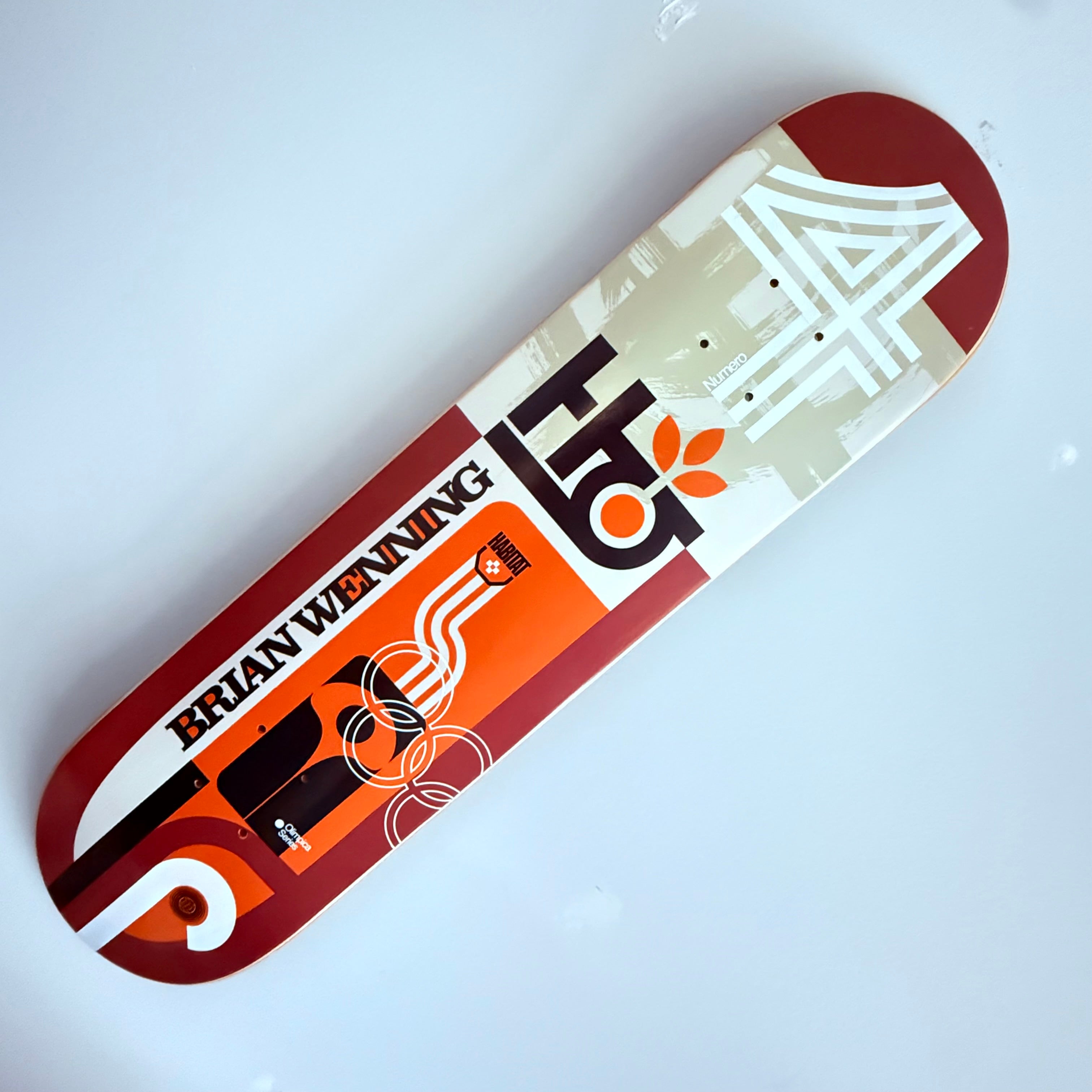 2002 Habitat Skateboards Brian Wenning “Olimpica” Series Deck