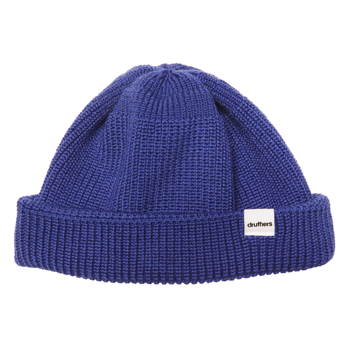 Druthers NYC Merino Wool Dockworker Hat - Marine Blue