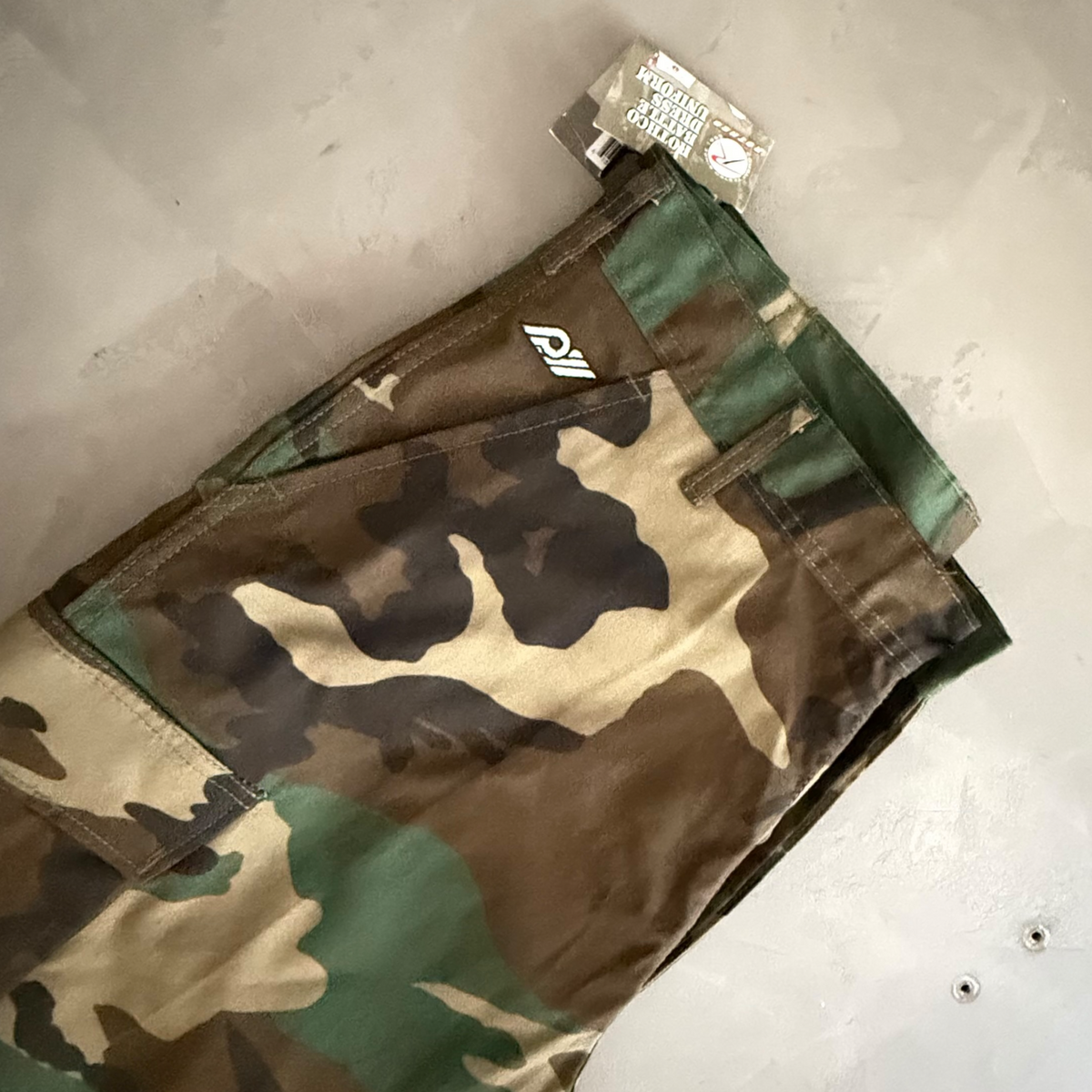 Post Modern Cargo Pants (Woodland Camo)