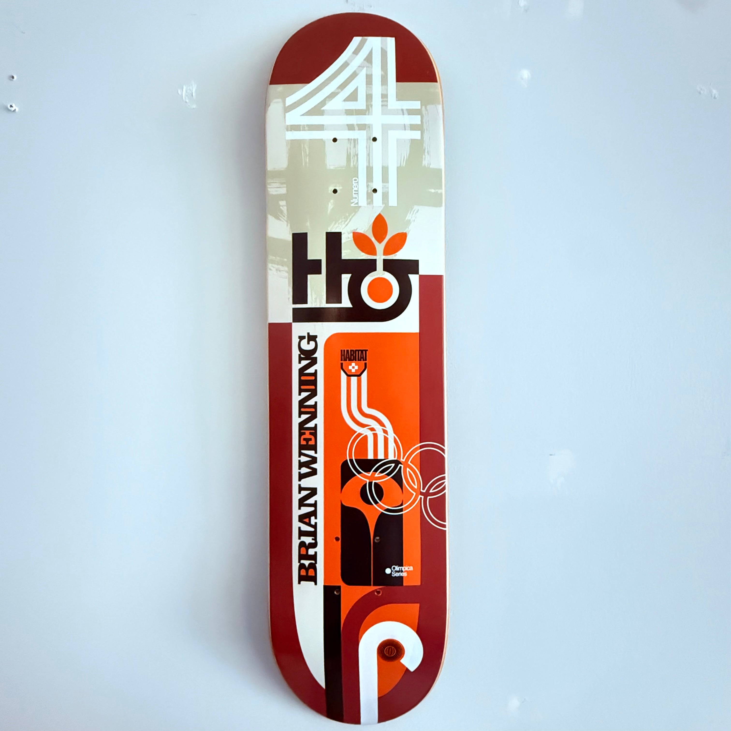 2002 Habitat Skateboards Brian Wenning “Olimpica” Series Deck
