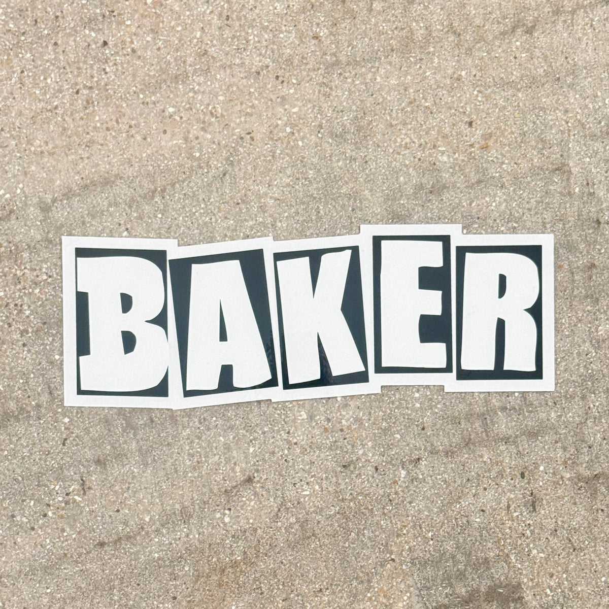 Baker Skateboards Brand Logo Sticker (Large)