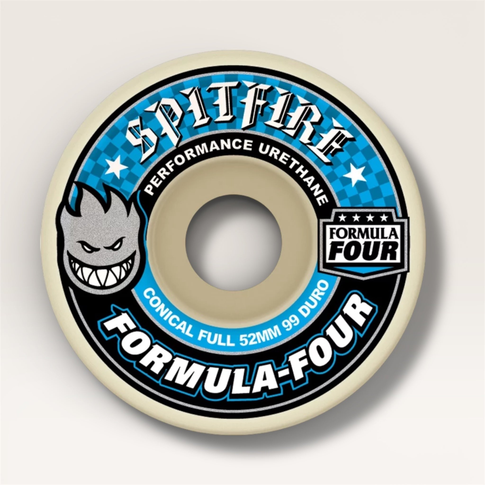 Spitfire Wheels Formula Four 99 Conical Full (Blue Print) 52mm