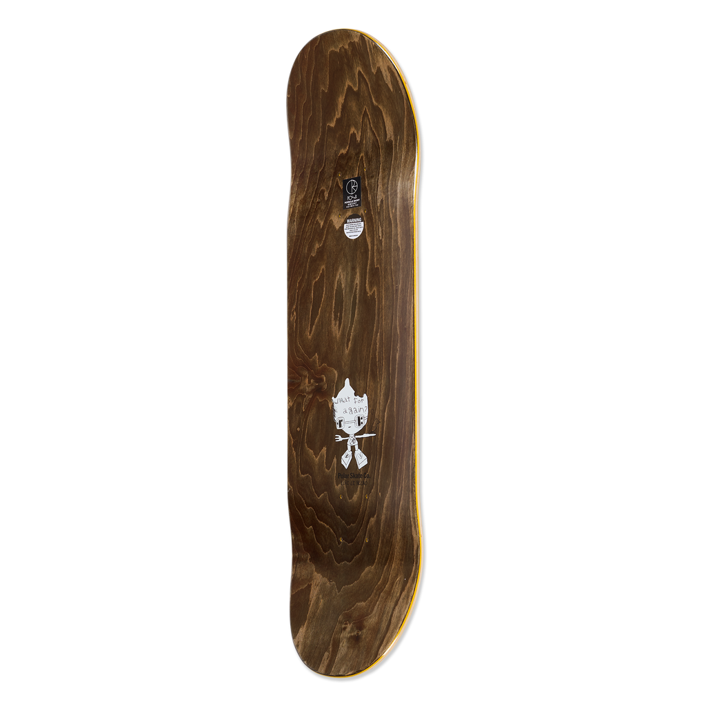 Polar Skate Co. Oski “I Think You Perfect” Deck - Brown 8.25