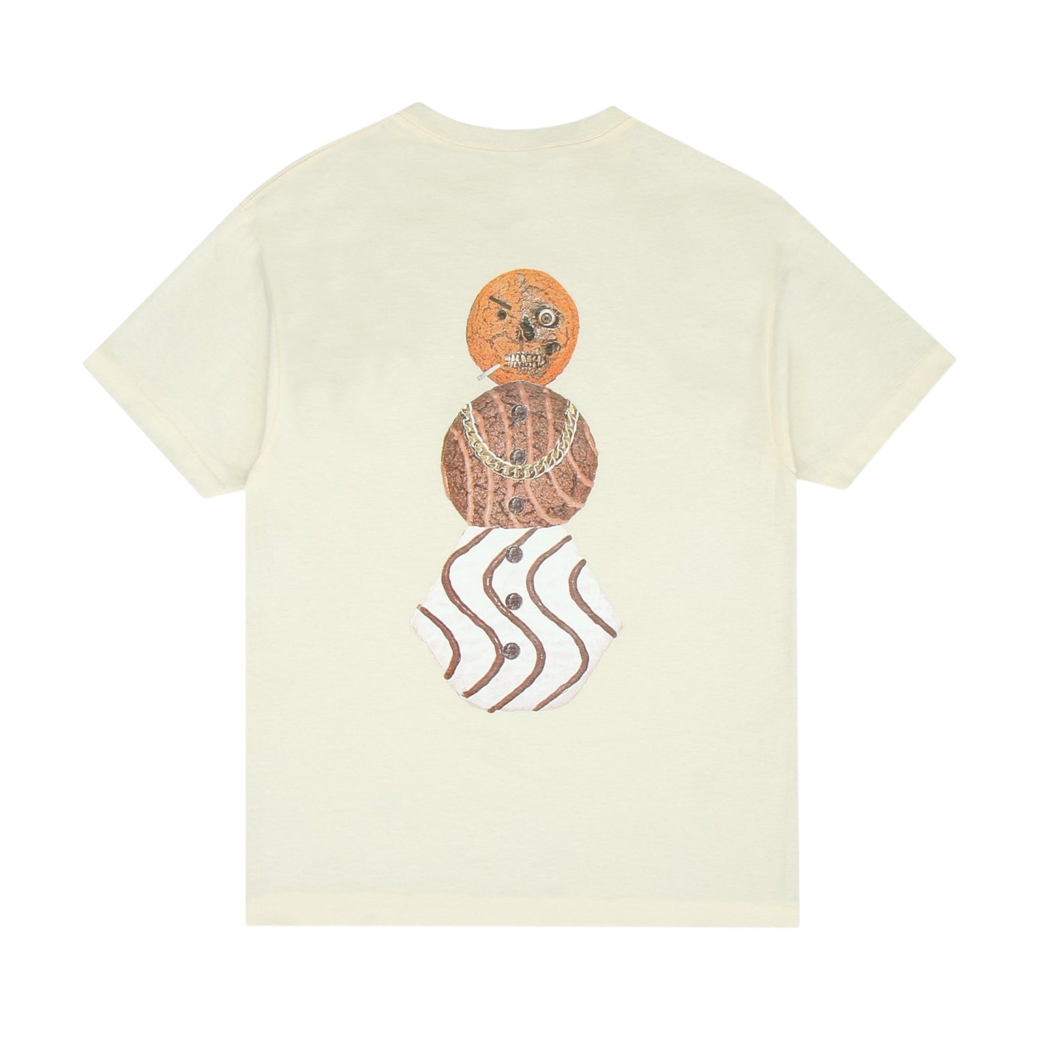Quartersnacks Halloween Snackman Tee (Cream)
