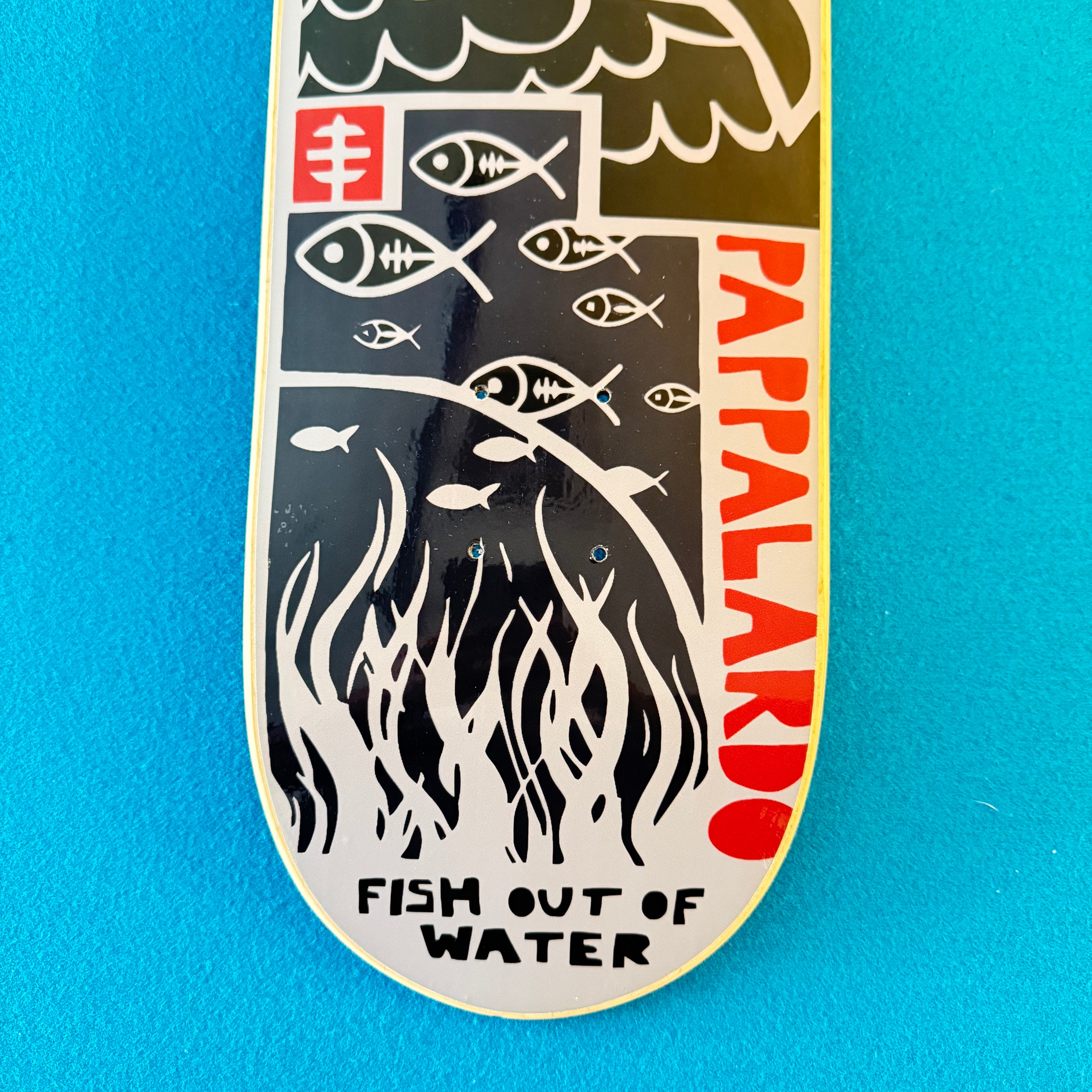2003 Alien Workshop Anthony Pappalardo “Fish Out Of Water” Deck