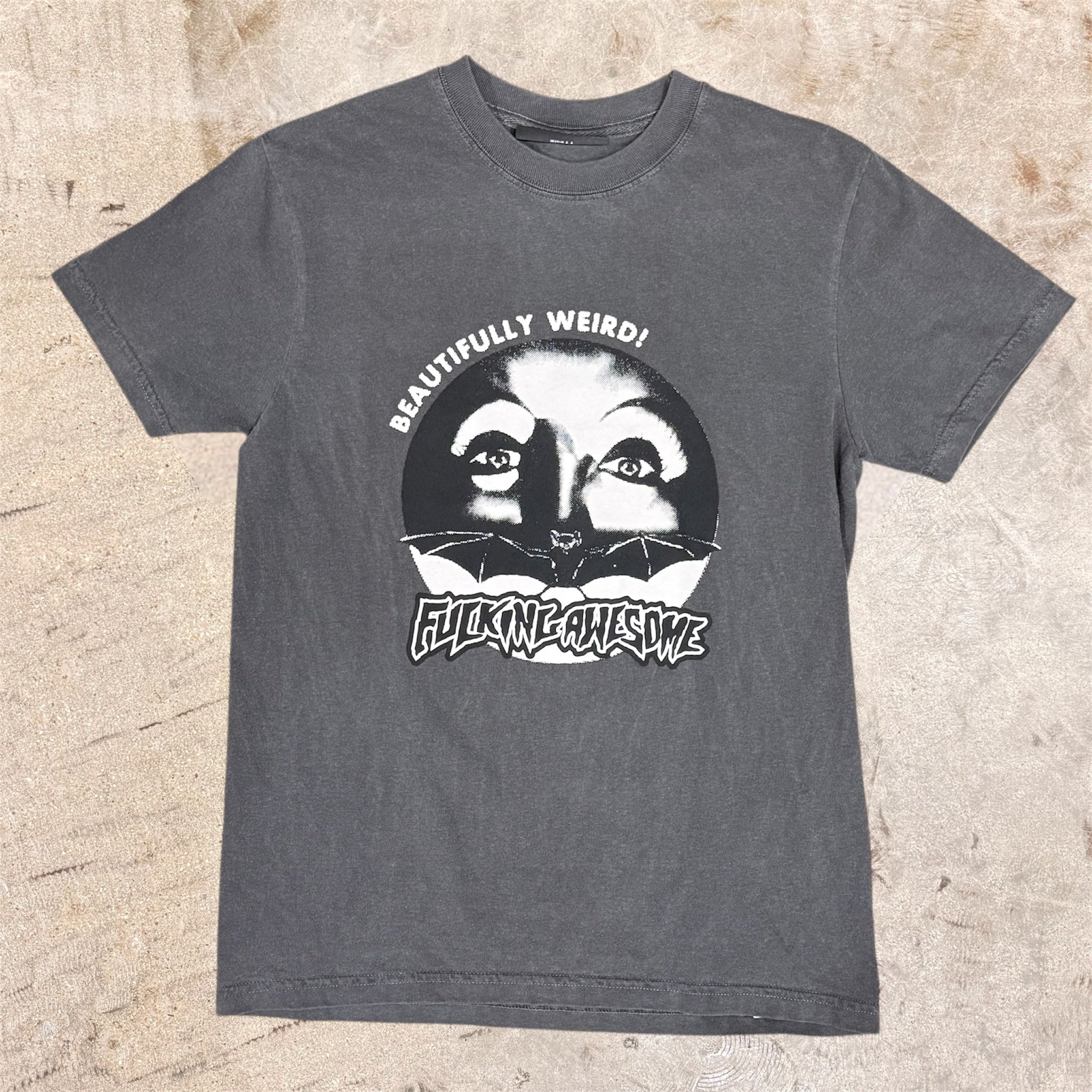 Fucking Awesome Beautifully Weird Tee (Pepper)