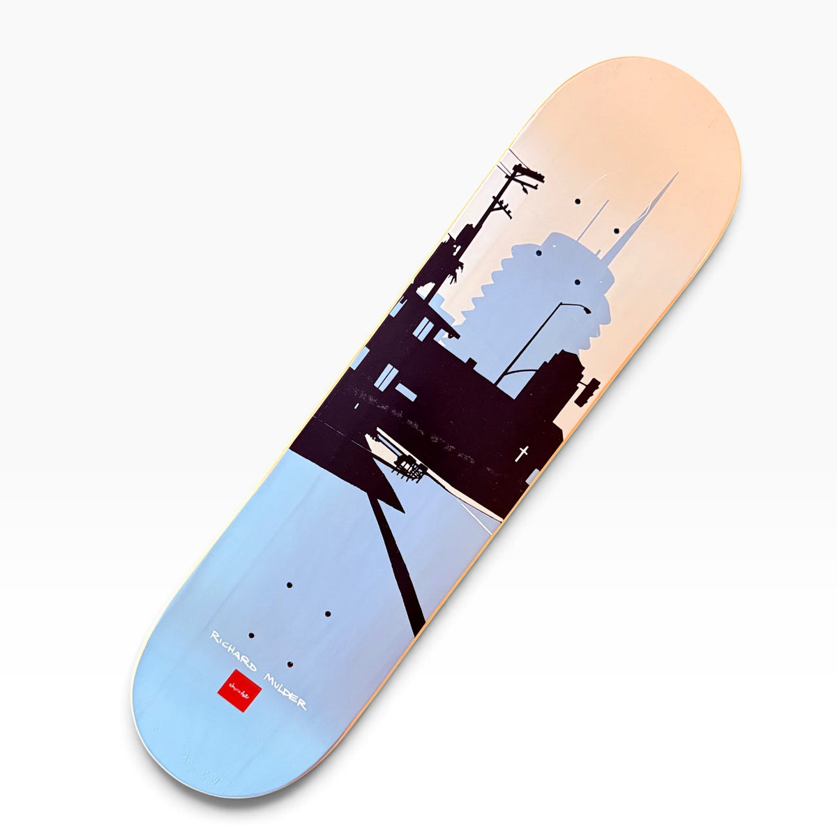 2001 Chocolate Skateboards Richard Mulder “OG City” Series Deck