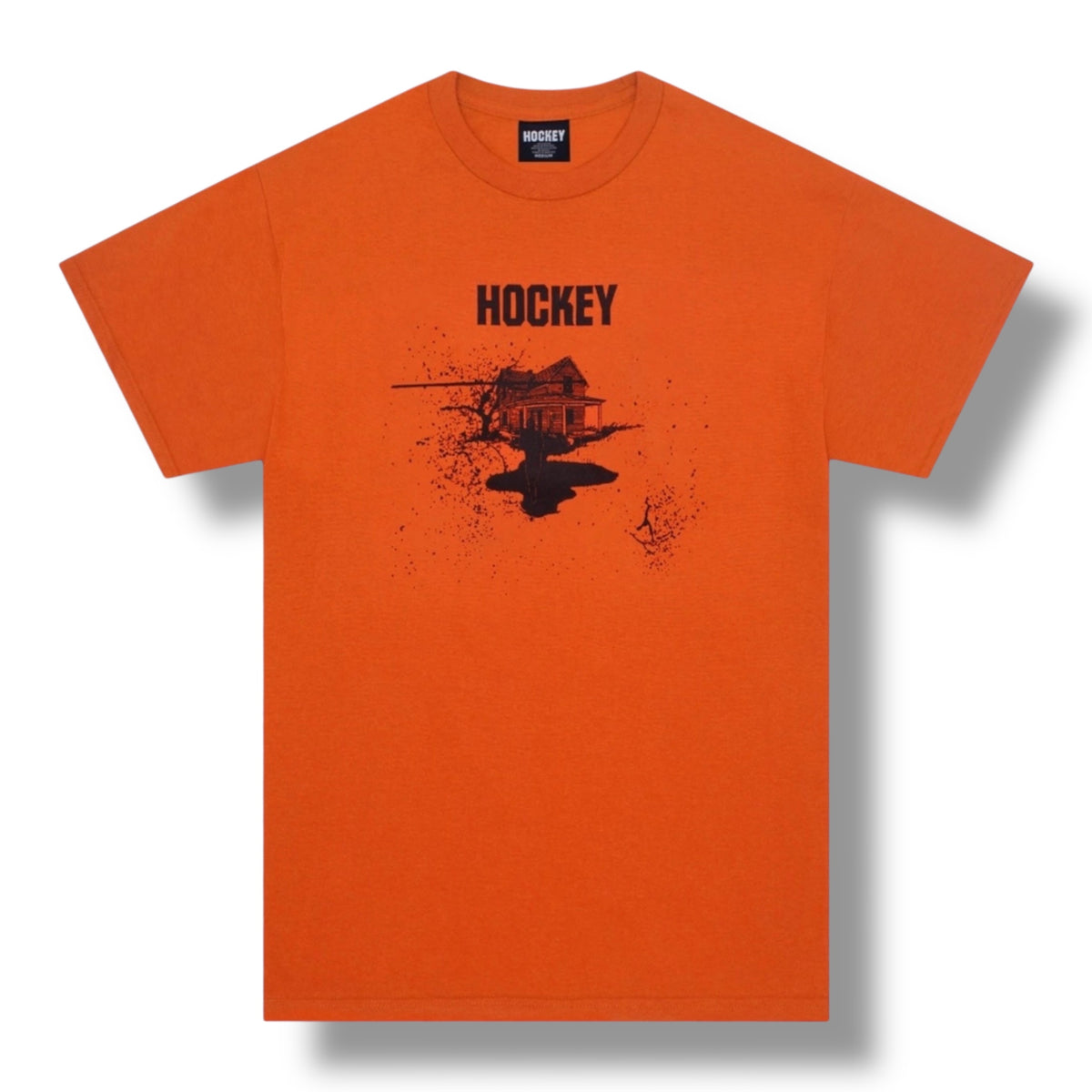 Hockey Skateboards Spit Milk Tee (Orange)