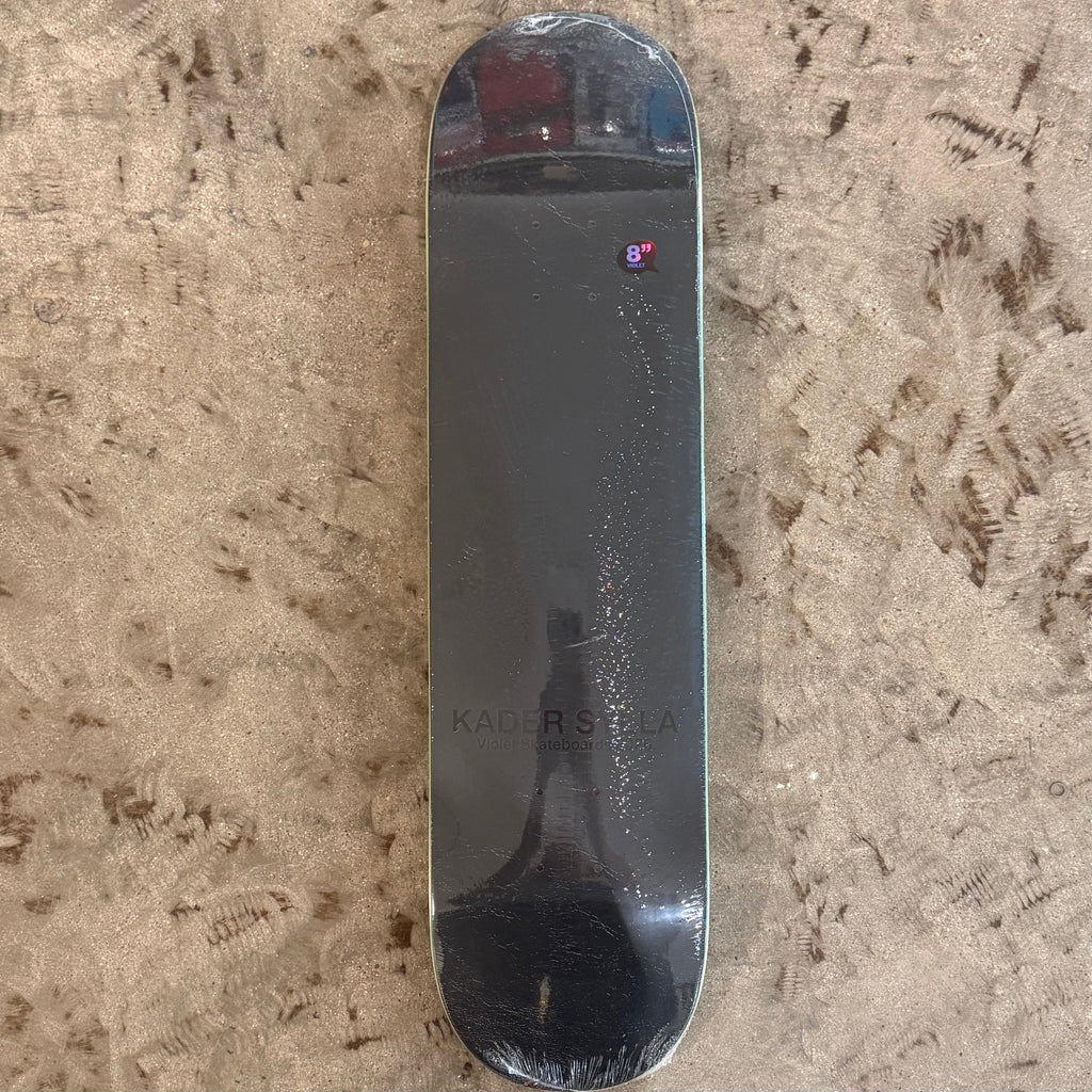 Violet Leather Pattern Kader Sylla Deck 8.25”
