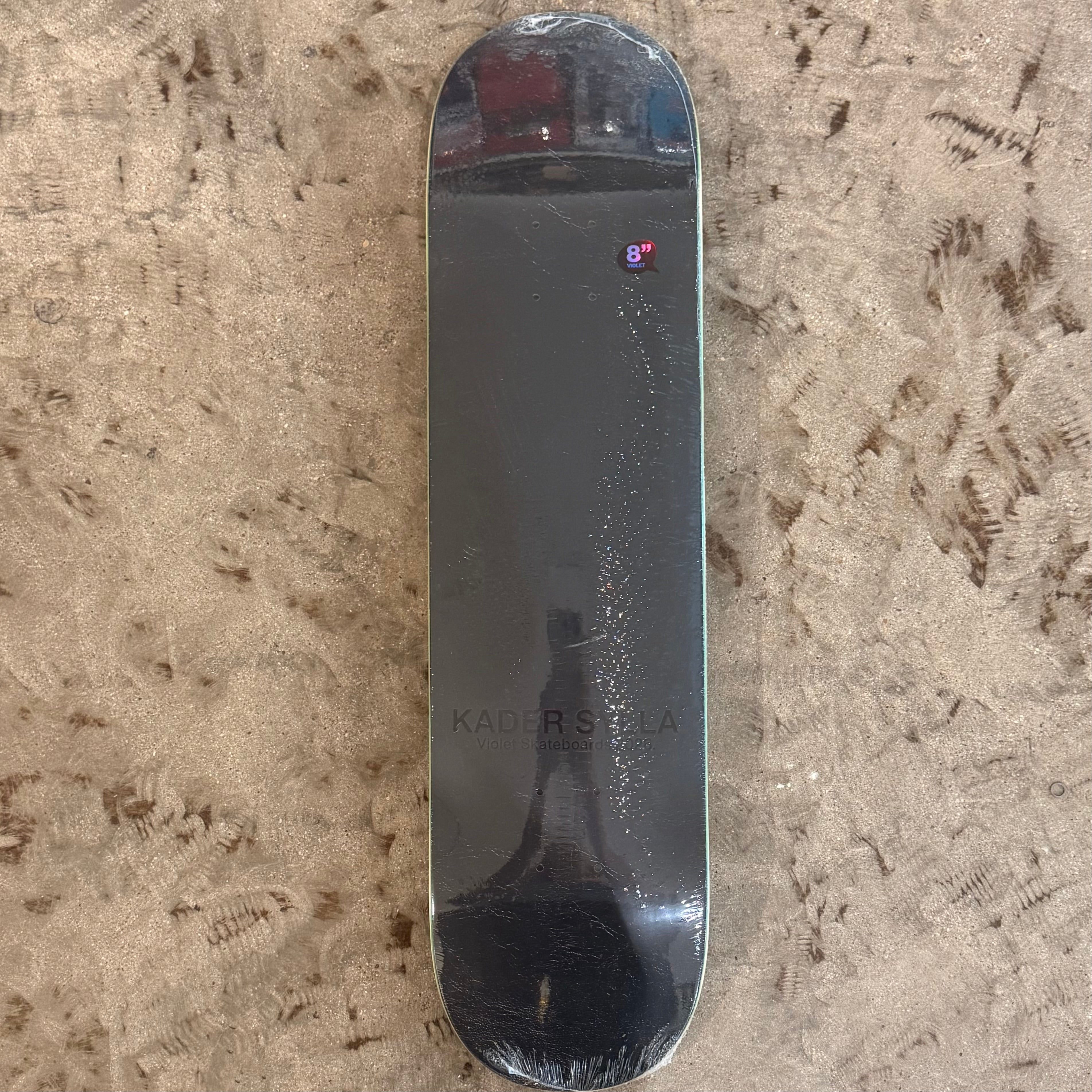 Violet Leather Pattern Kader Sylla Deck 8.25”
