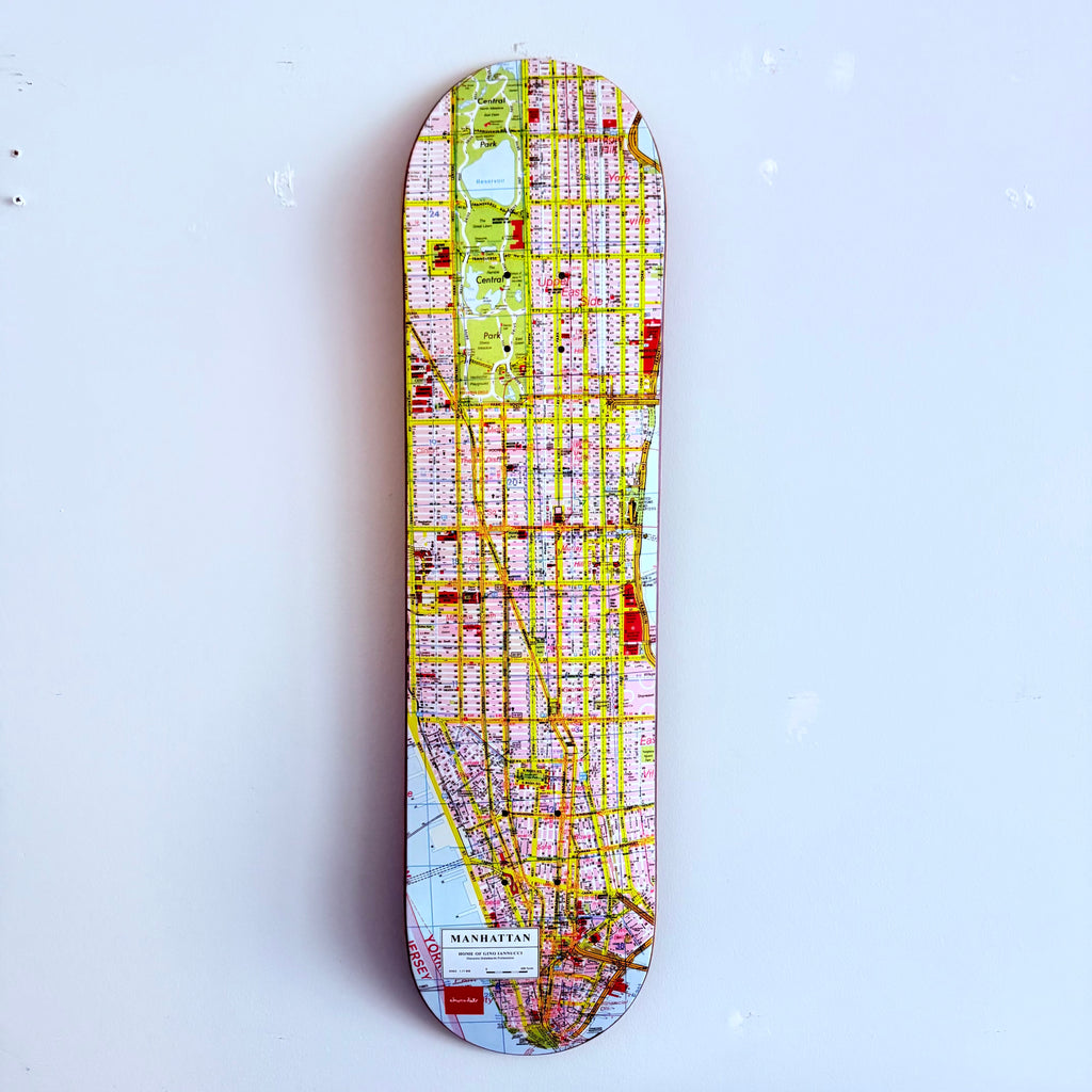 Chocolate Gino Iannucci Manhattan Maps Board