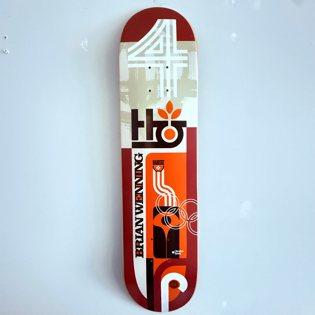 2002 Habitat Skateboards Brian Wenning “Olimpica” Series Deck