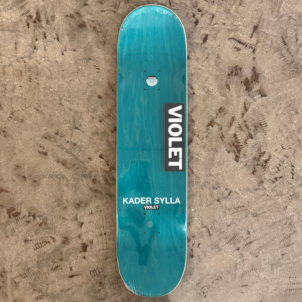 Violet Leather Pattern Kader Sylla Deck 8.25”