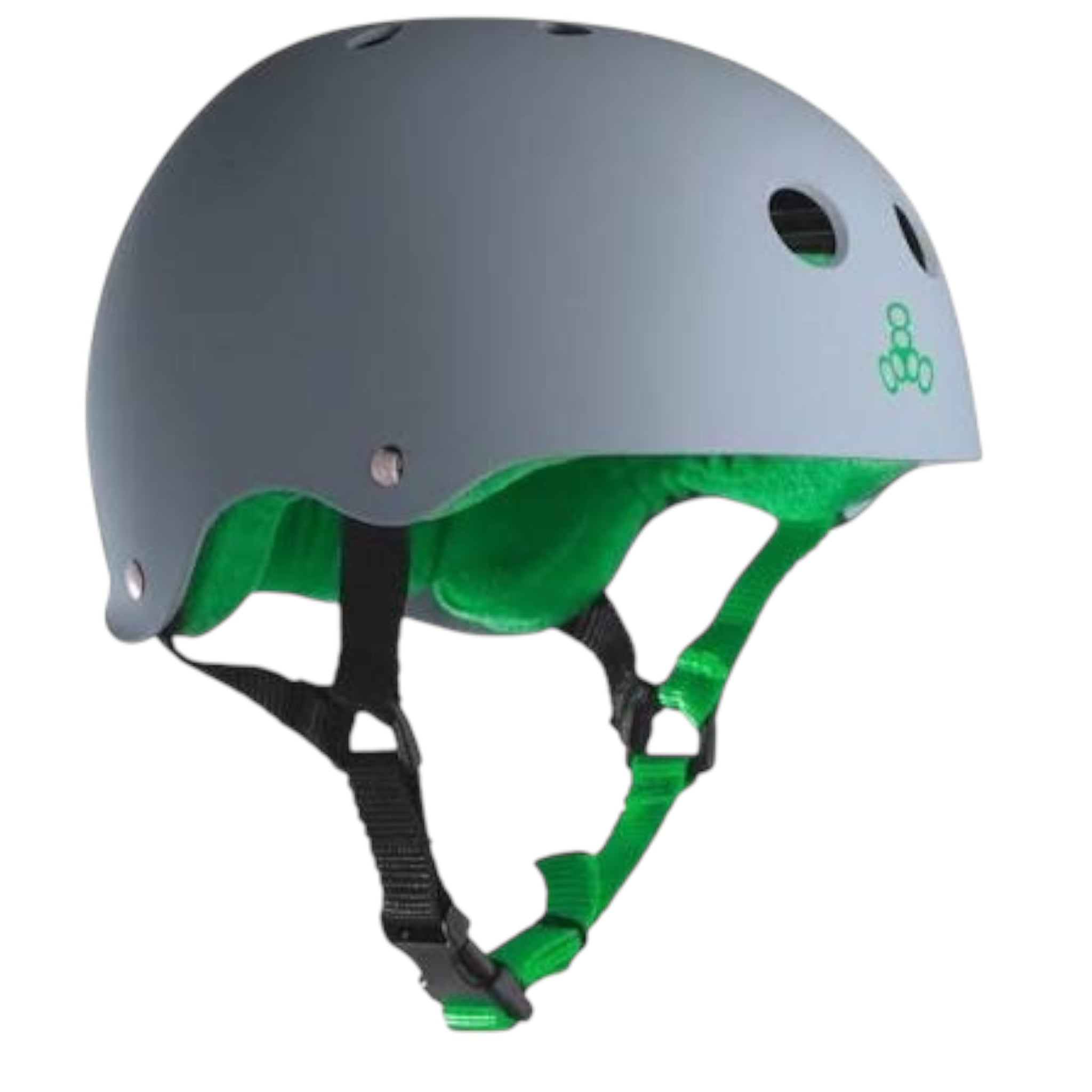 Triple 8 Sweatsaver Helmet (Carbon Rubber)