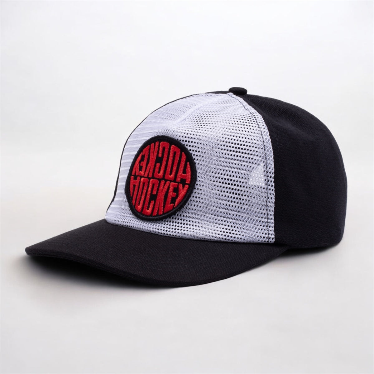 Hockey Skateboards Sewer Hat Reverse Trucker (Black/White)