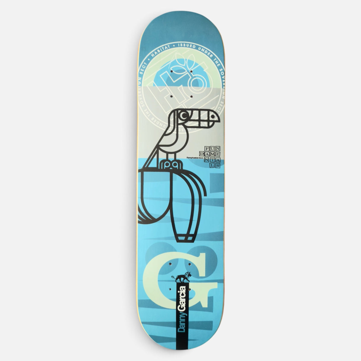 2004 Habitat Skateboards Danny Garcia "Fundamentals Series" Deck