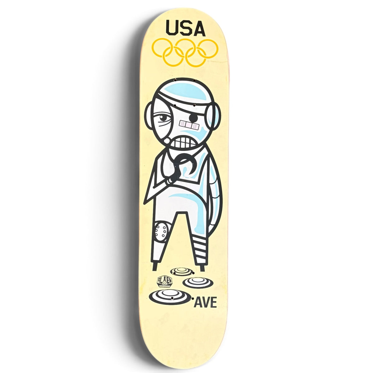 2001 Alien Workshop Anthony Van Engelen “Americana” Series Deck