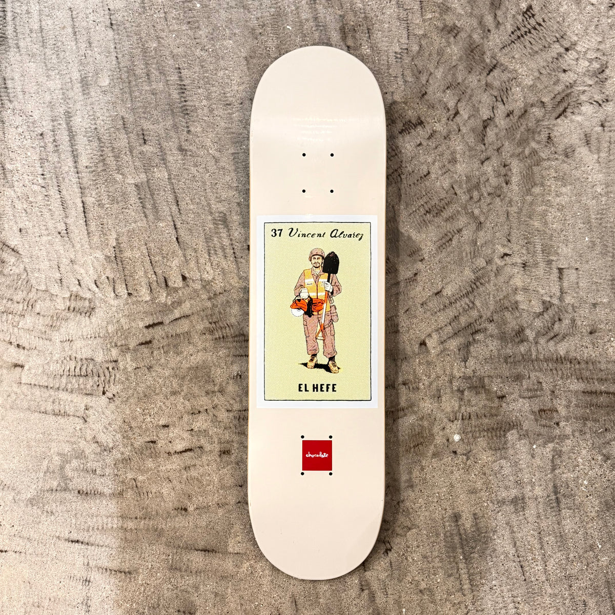 Chocolate Alvarez Loteria Deck 8.25"