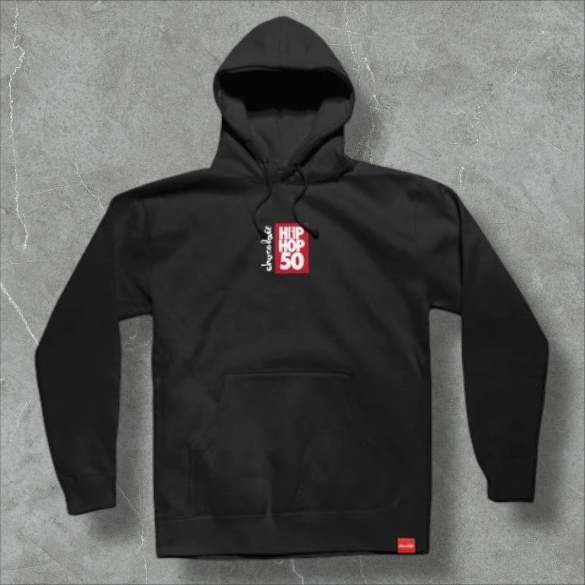 Chocolate Hip Hop 50 Hoodie (Black)