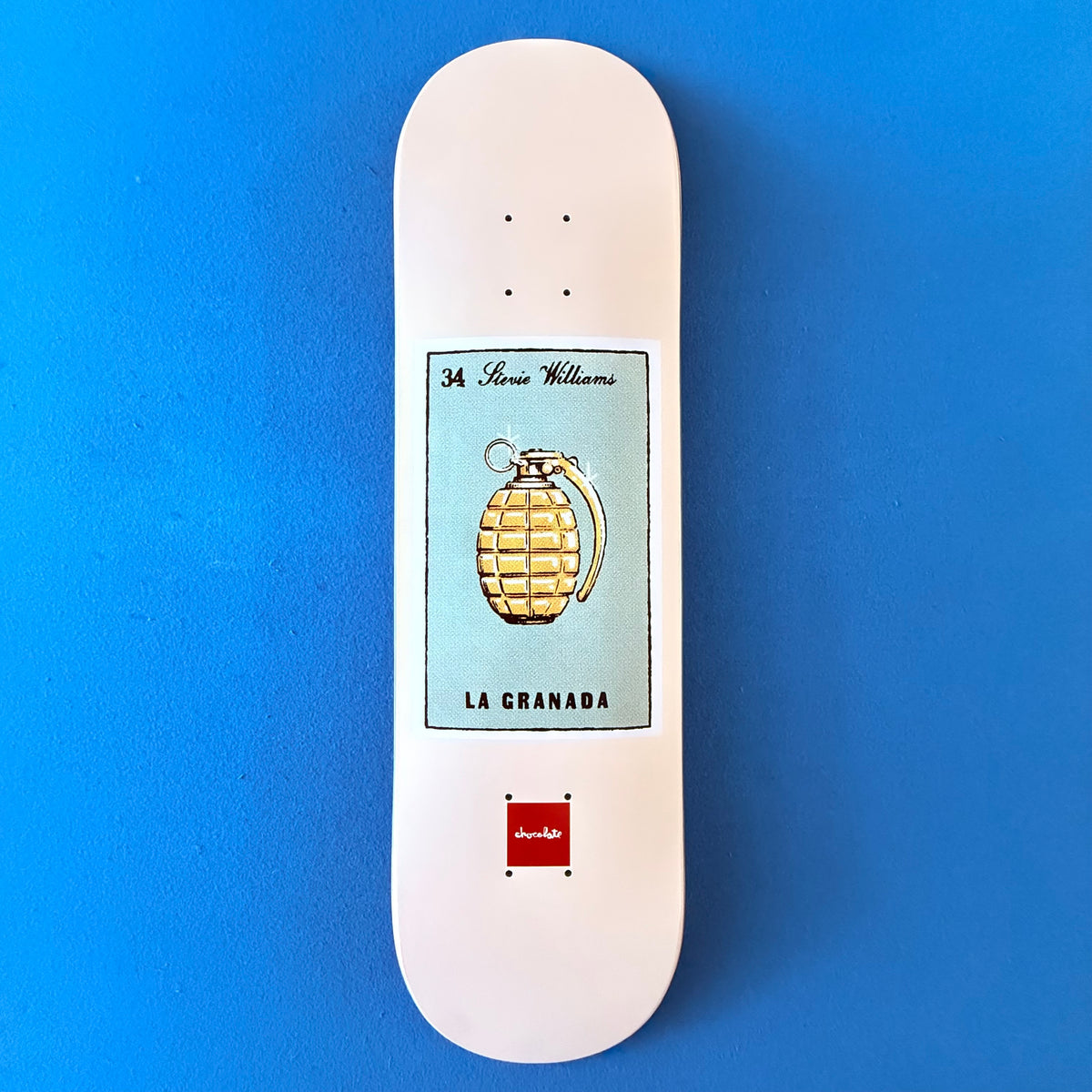 Chocolate Skateboards Stevie Williams Loteria Series Board
