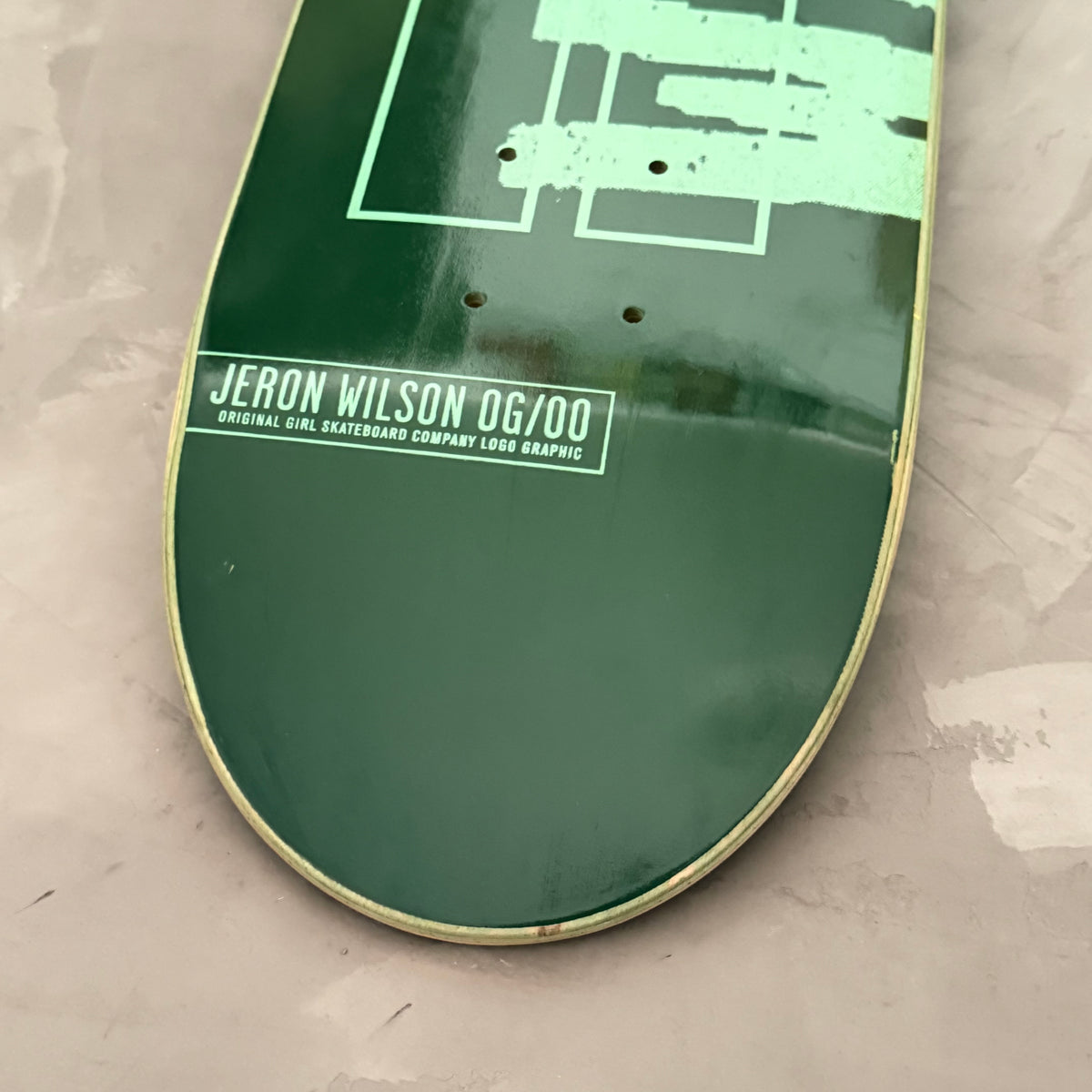 2000 Girl Skateboards Jeron Wilson OG/2000 Series Deck