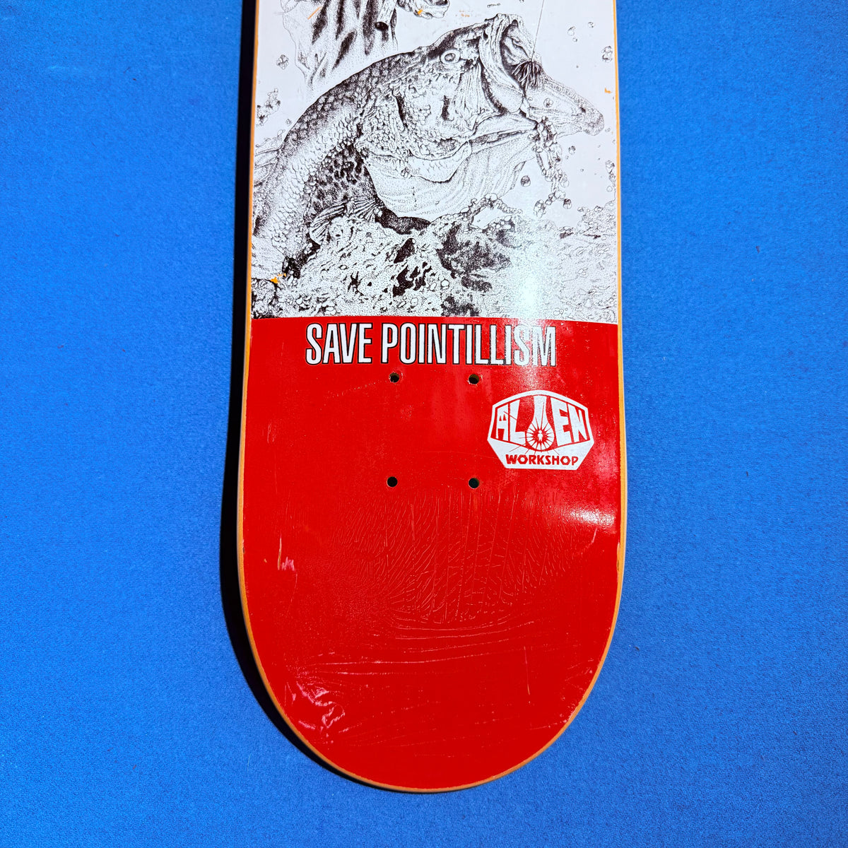 2002 Alien Workshop “Bassman” Team Logo Deck