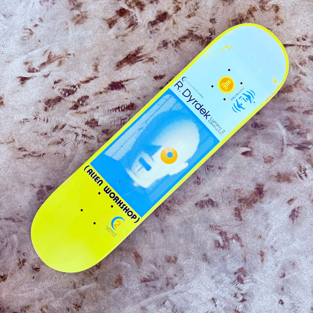 2001 Alien Workshop Rob Dyrdek “Lumina II” Series Deck