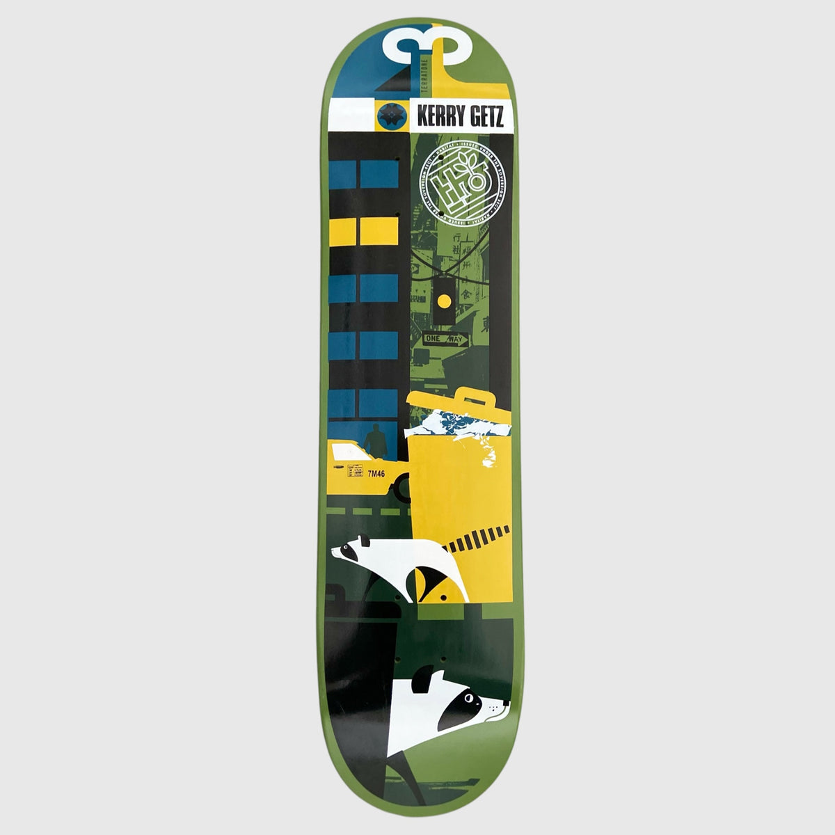 2002 Habitat Skateboards Kerry Getz “Terratone 3 Series" Deck