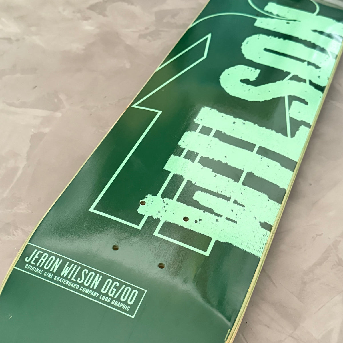 2000 Girl Skateboards Jeron Wilson OG/2000 Series Deck