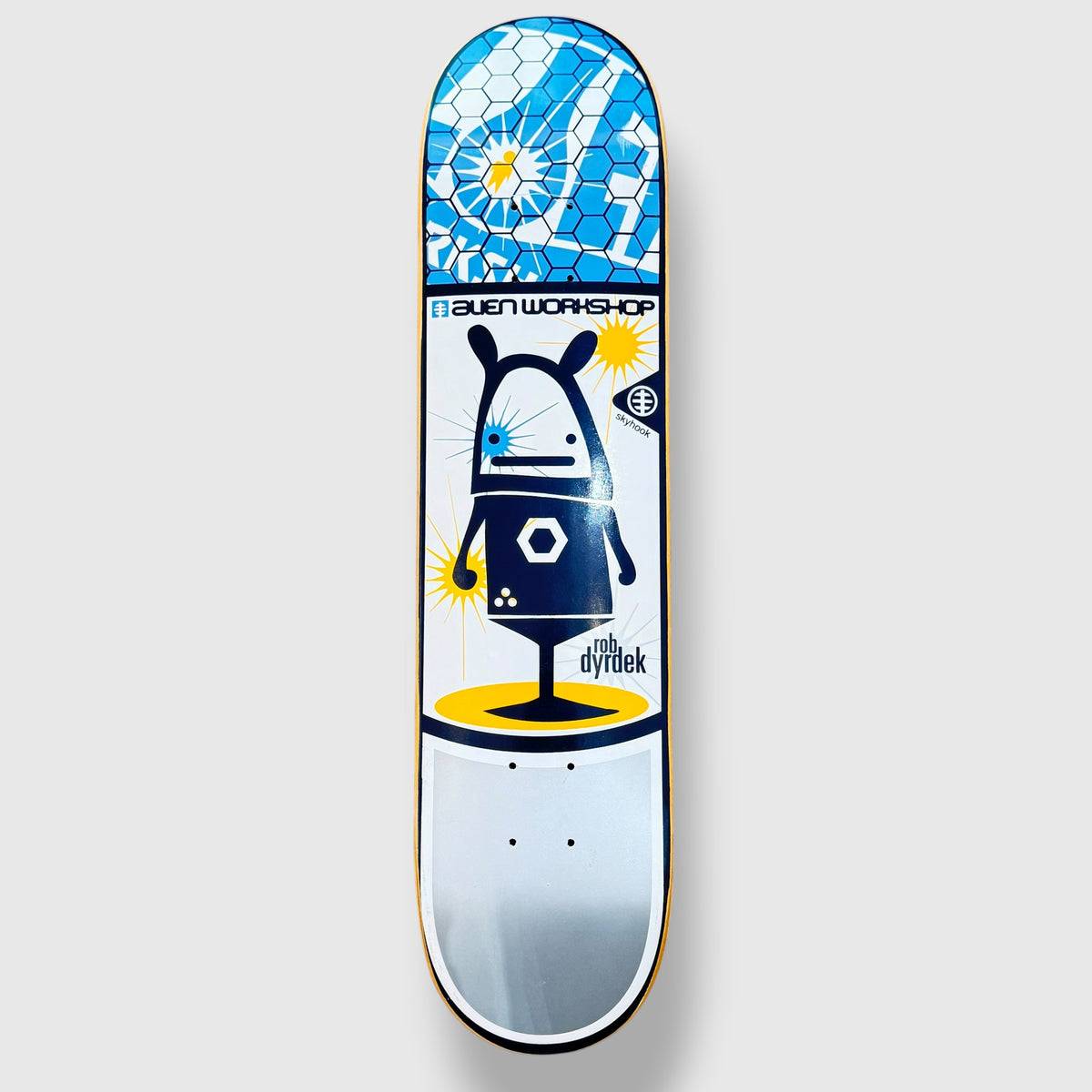 2001 Alien Workshop Rob Dyrdek “Chickenwire” Pro Series Deck