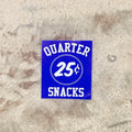 Quartersnacks 25 Cents Logo Sticker