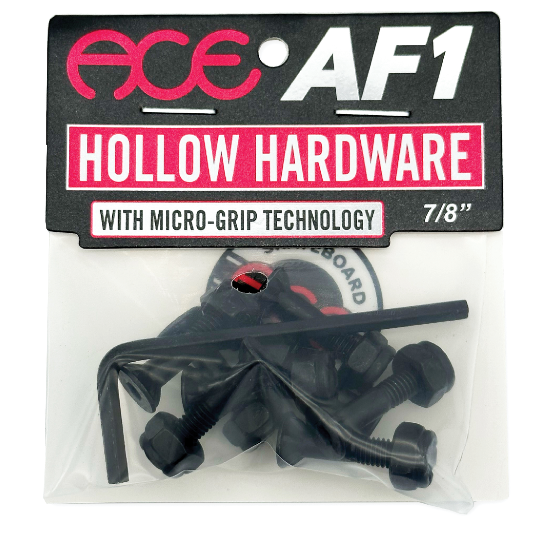 Ace Hollow Bolts W/Grippers 7/8” Allen