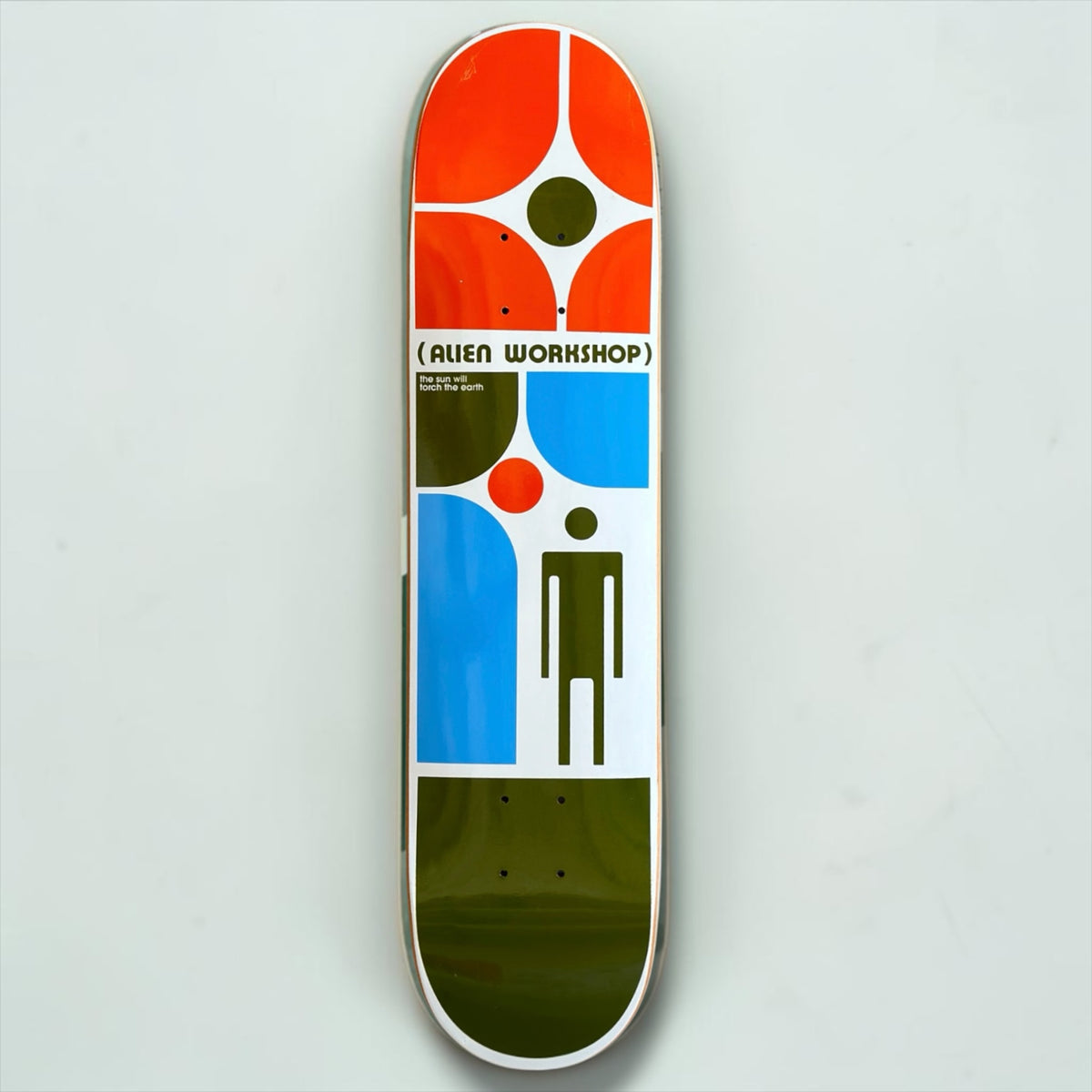 2001 Alien Workshop “Solar Crisis Light” Logo Deck