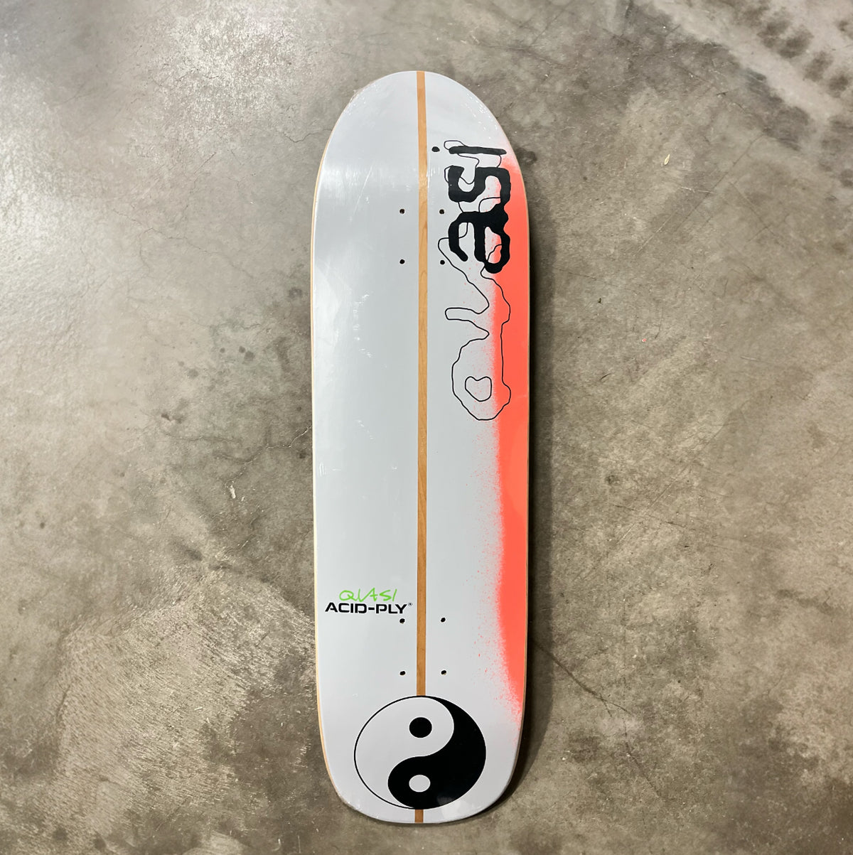 Quasi Lover Shaped Deck 9.0”