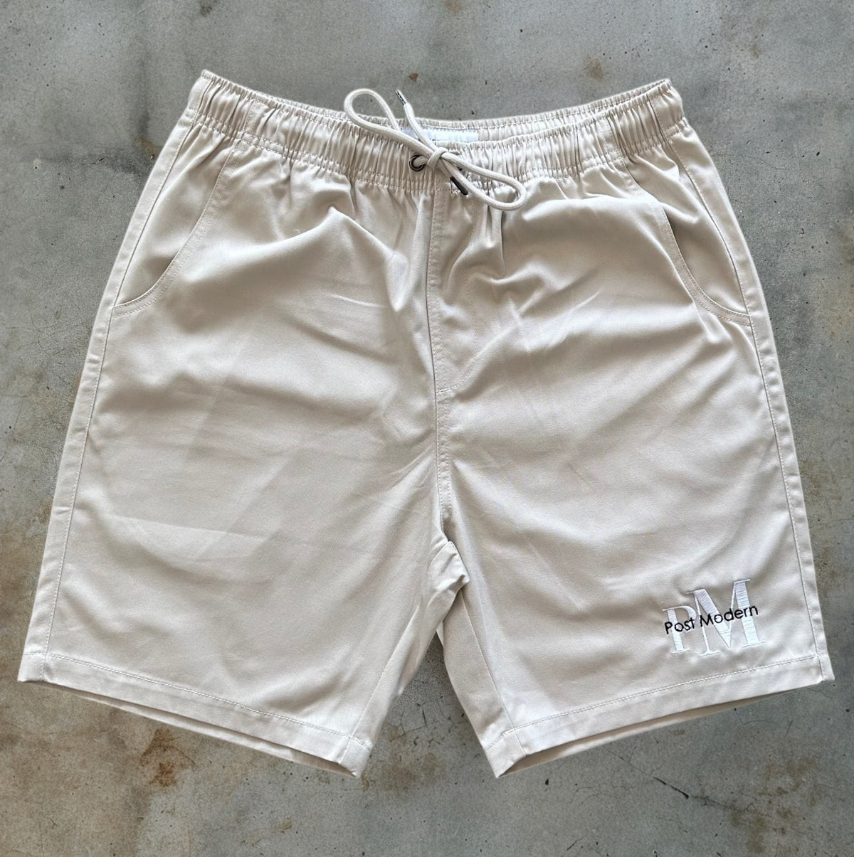 Post Modern PMCK Leisure Shorts (Bone)