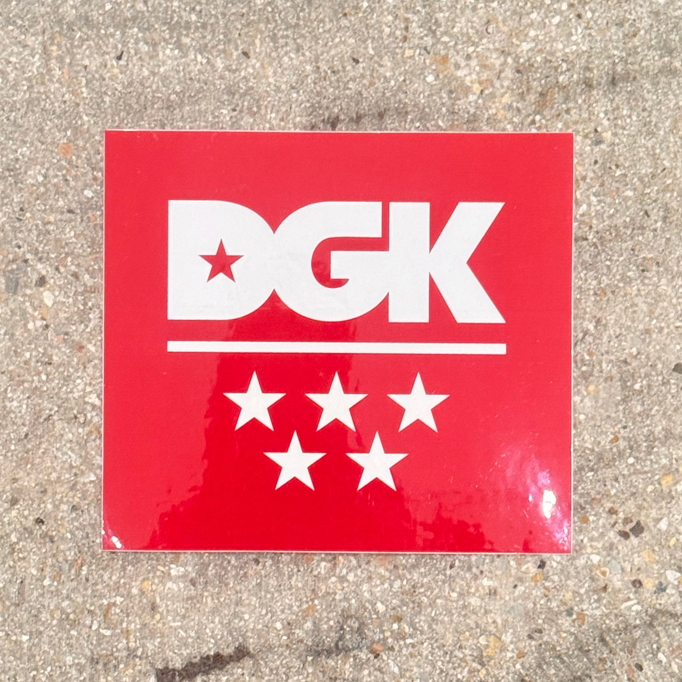 DGK Logo Sticker (Medium)
