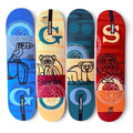 2004 Habitat Skateboards “Fundamentals” Series — 4-Deck Collection