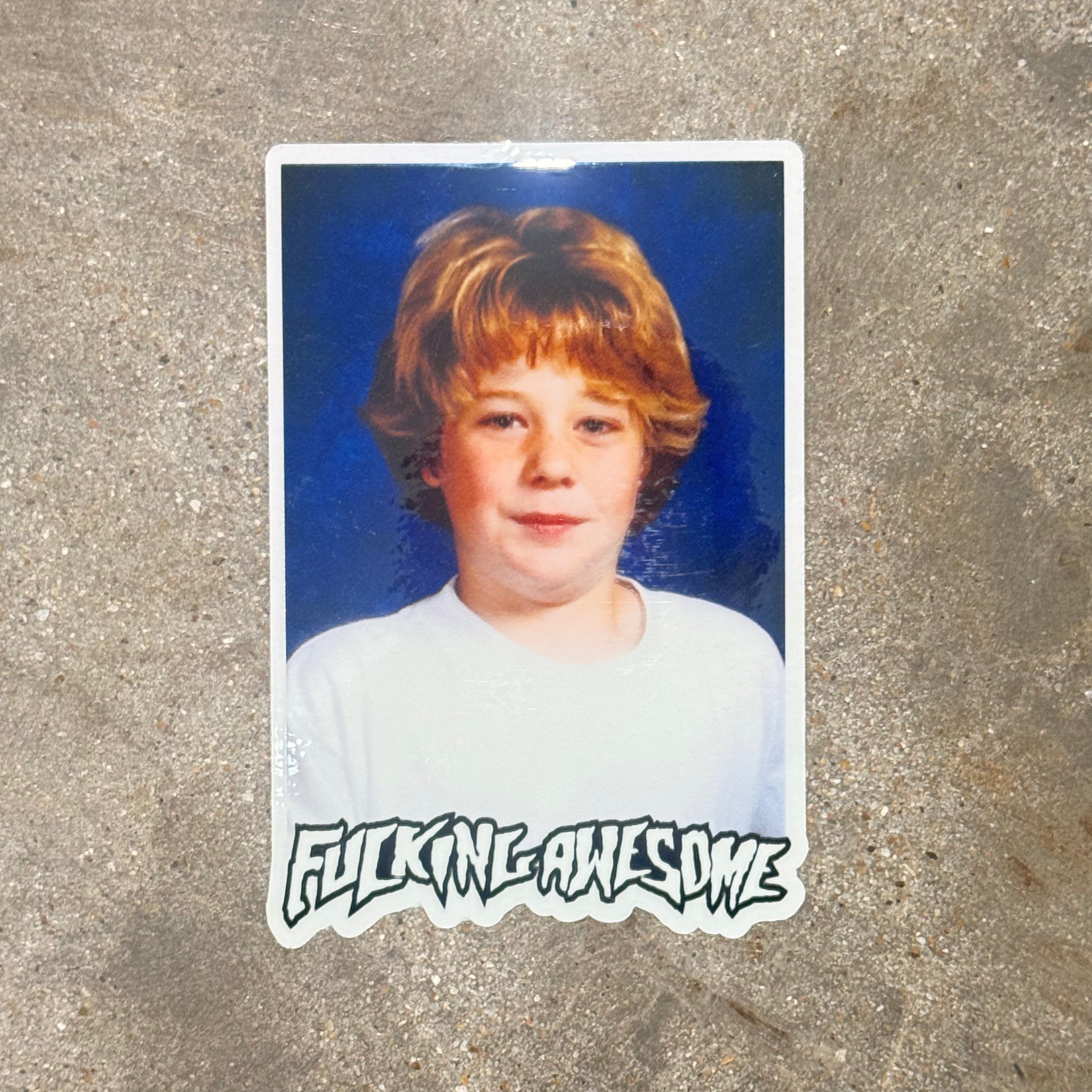 Fucking Awesome Jake Anderson Class Photo Sticker