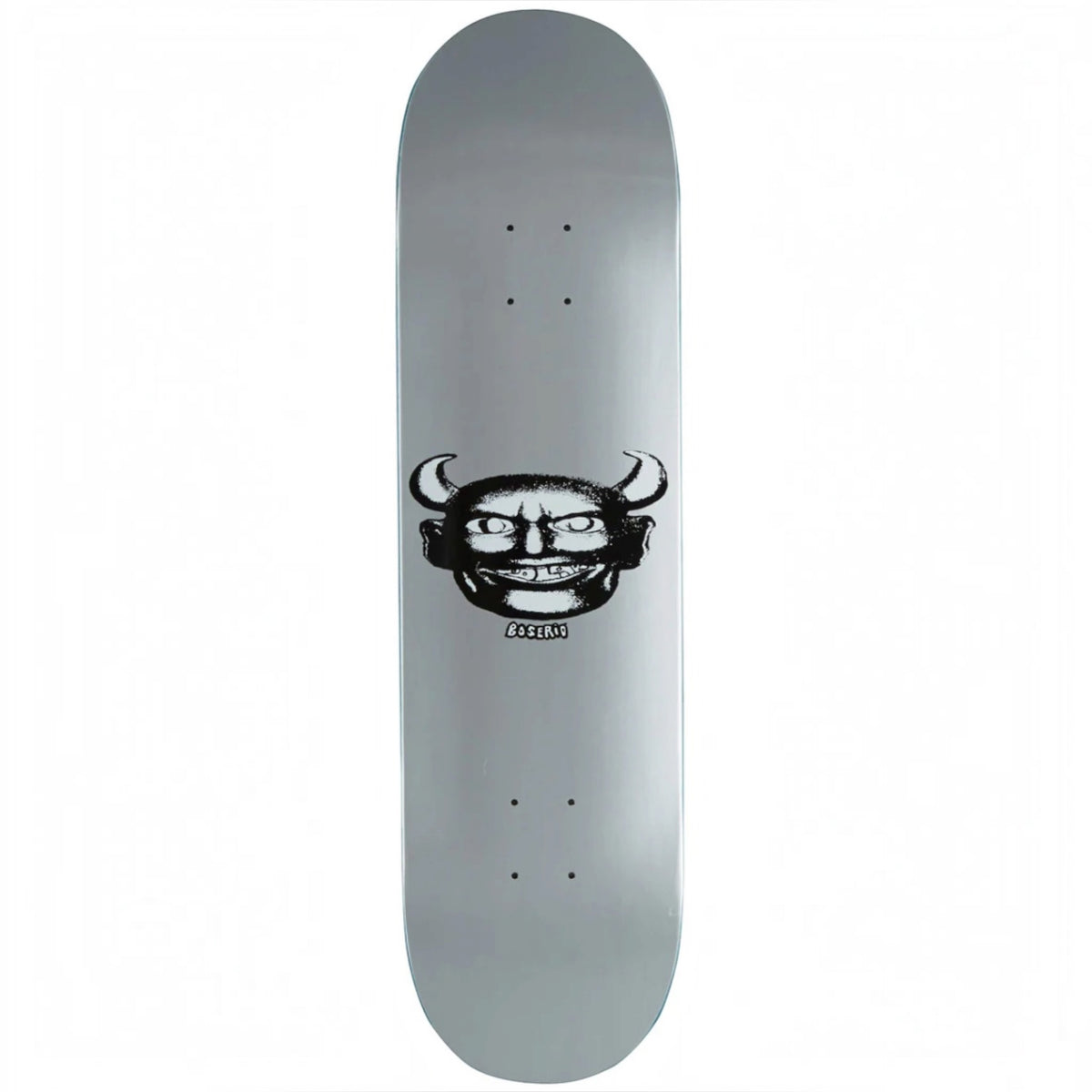 Polar Skate Co. Nick Boserio Silver Devil Deck 8.5