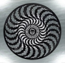 Spitfire Wheels Smoke Classic Swirl Logo Sticker (Medium)