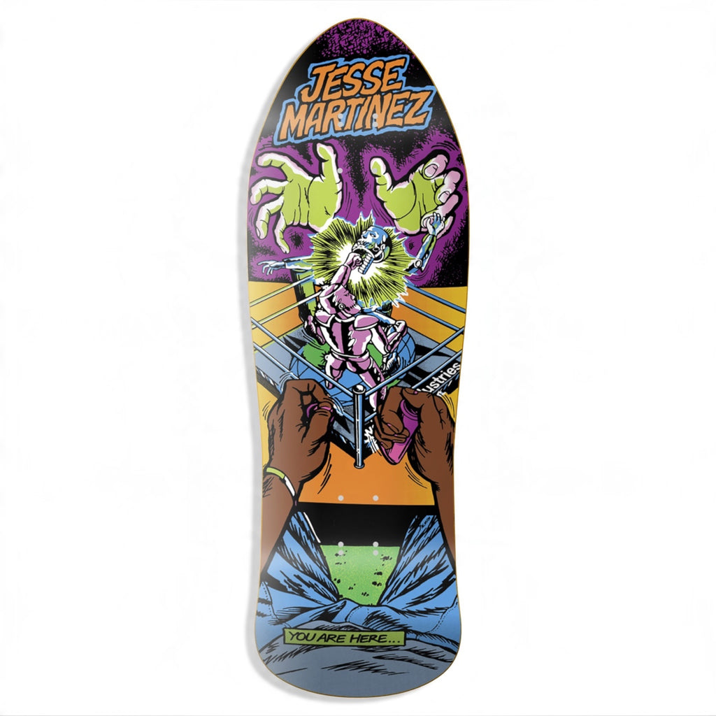 World Industries Jesse Martinez Rock'em Sock'em Deck - 10.126”
