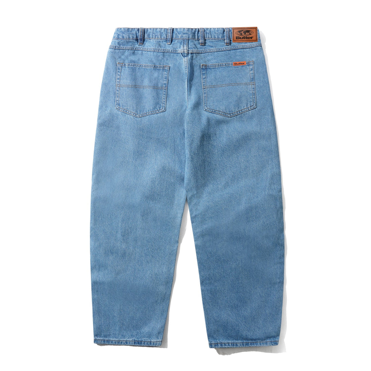 Butter Goods Baggy Denim Jeans (Washed Indigo)