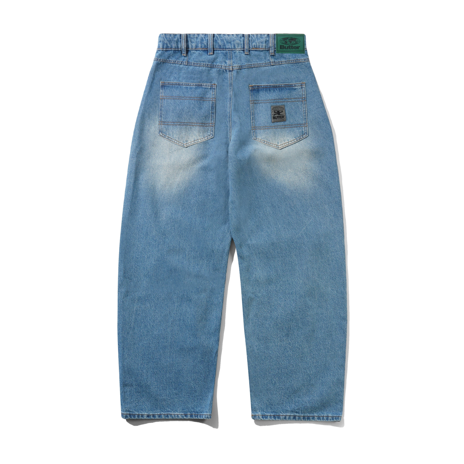 Butter Goods Ink Denim Jeans (Worn Blue)
