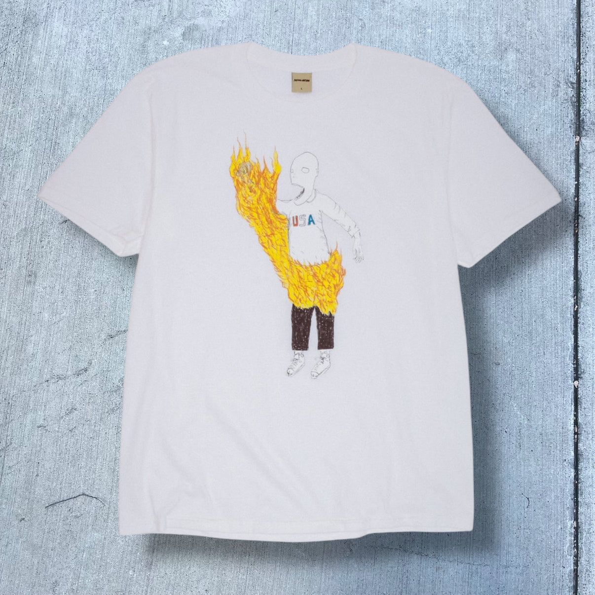 Fucking Awesome The Life In The USA Tee (White)